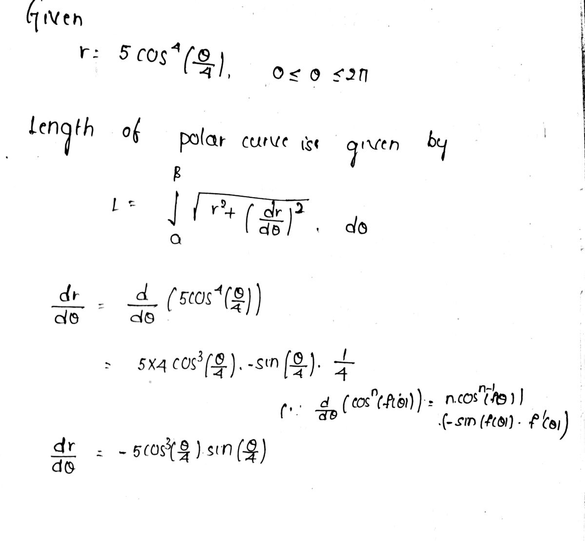 Calculus homework question answer, step 1, image 1